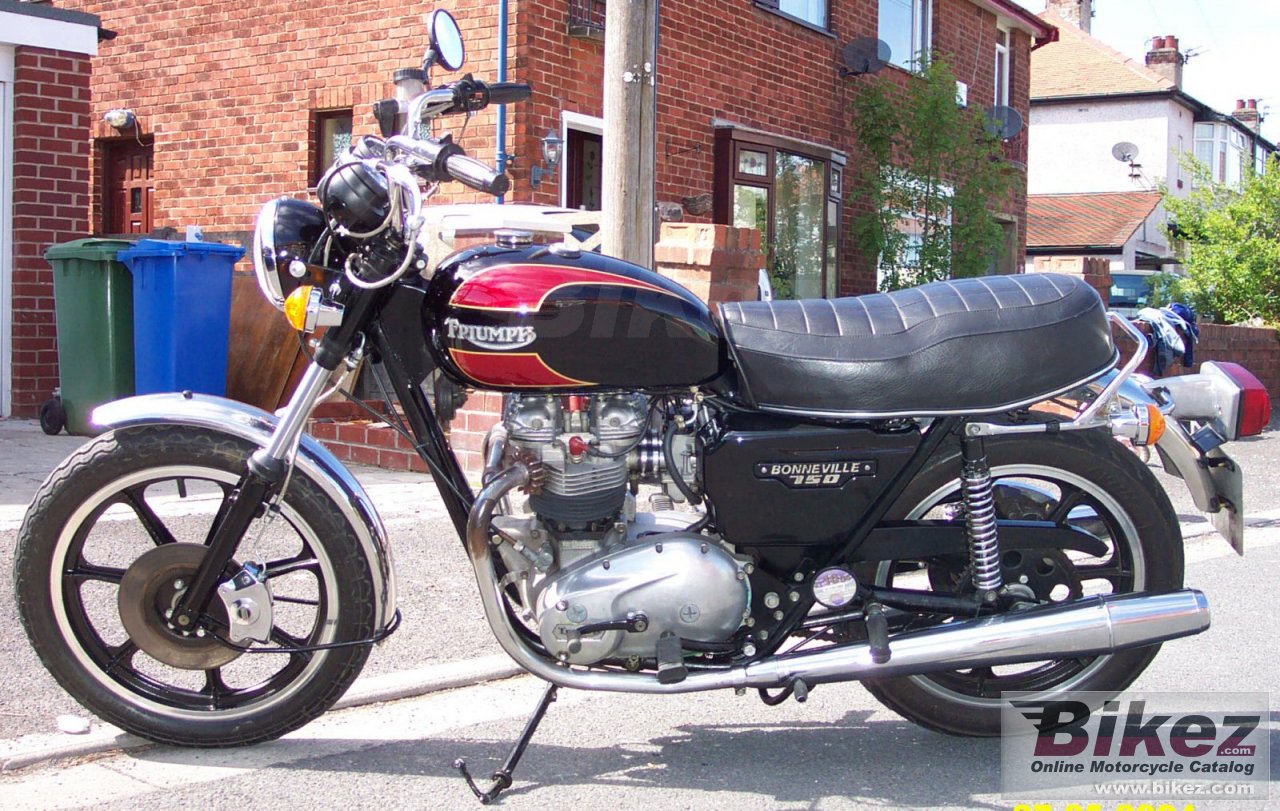 Big Mr R Birch t 140 e bonnevllle picture and wallpaper from Bikez.com